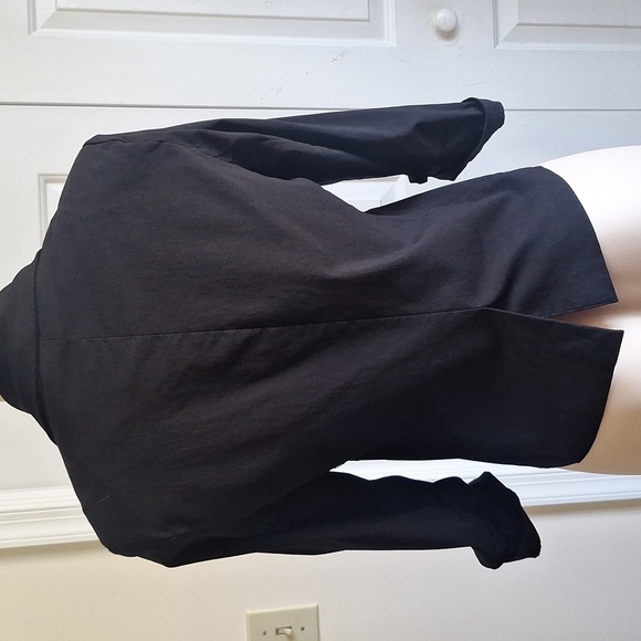 Linda Matthews Black Sporty Blazer Size M - Picture 8 of 8